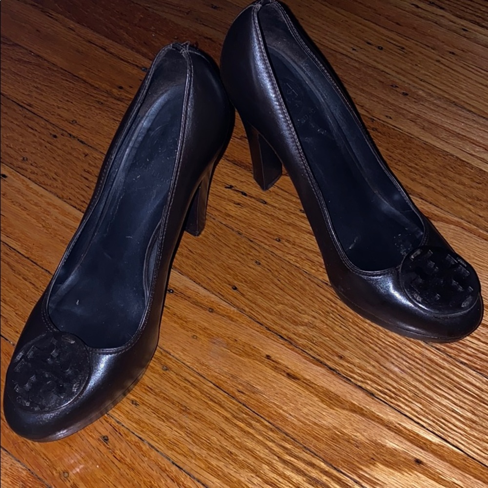 ‼️😍Tory Burch pumps. Brown leather😍
